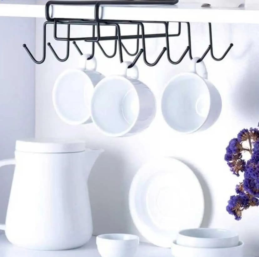 آویز لیوان زیر کابینتی