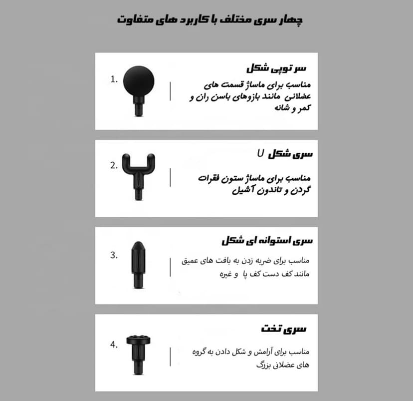 ماساژور تفنگی