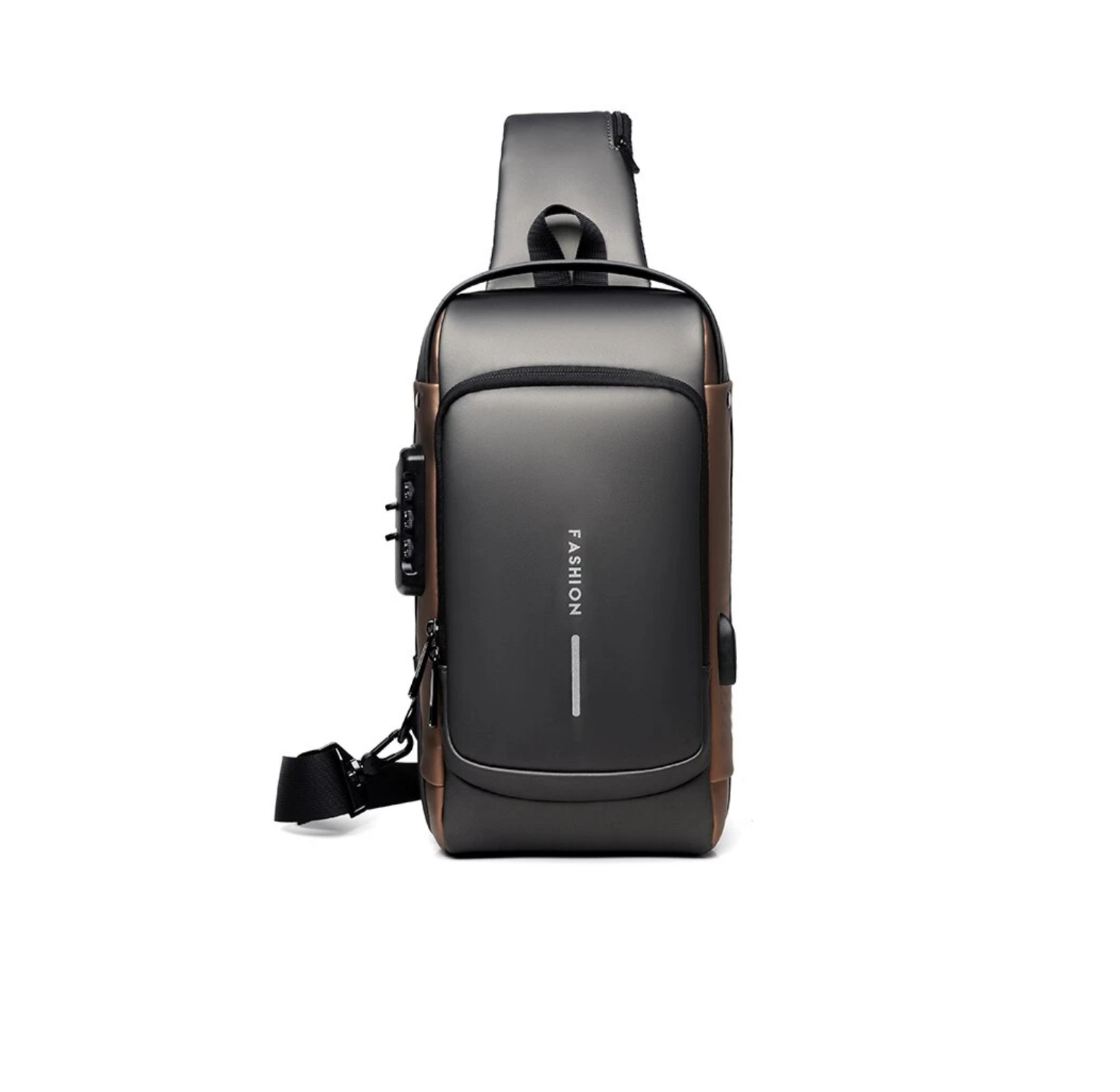 کیف کراس بادی مردانه با قفل رمزدار